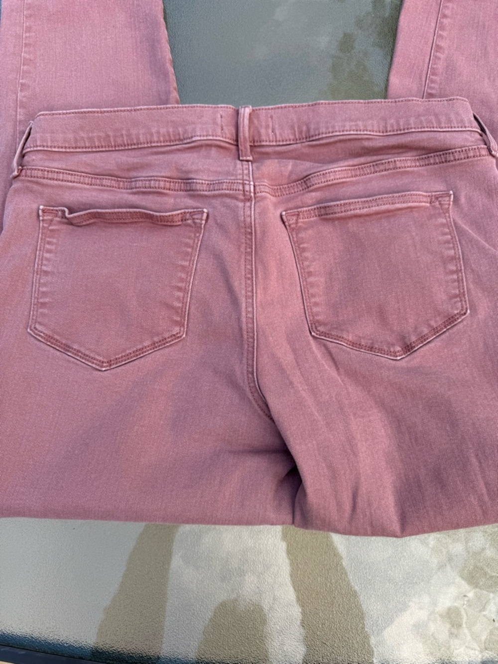Sonoma Mauve Straight-Leg Jeans - Picture 2 of 3